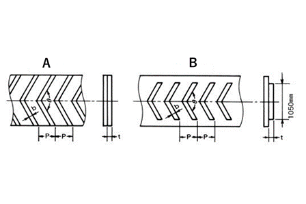 V-Cleat Conveyor Belts structure